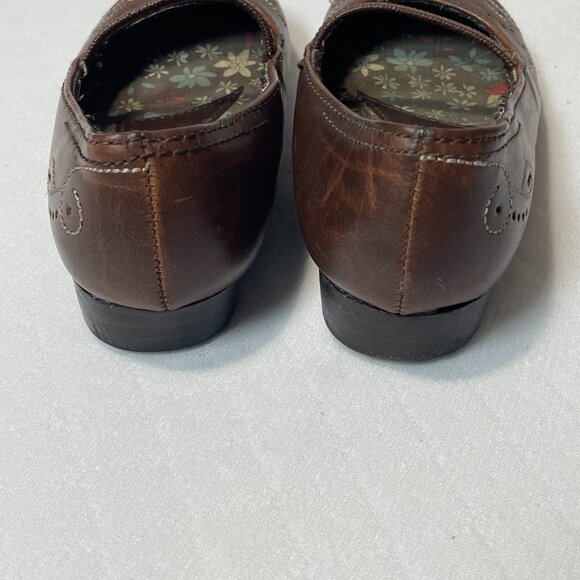 Smart Steps Girls Brown 90s Style Mary Jane Shoes Size 9‎ - Picture 3 of 6